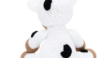 Vaca Mimosa em Amigurumi