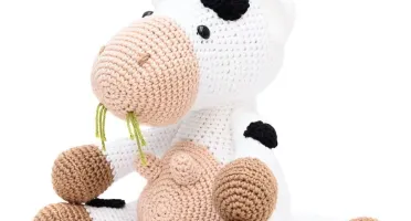 Vaca Mimosa em Amigurumi