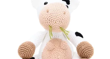 Vaca Mimosa em Amigurumi