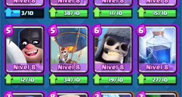 Clash Royale lvl 11 3990 troféus (lendárias menos arqueiro)