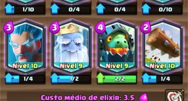 Clash Royale lvl 11 3990 troféus (lendárias menos arqueiro)