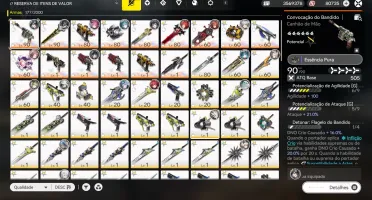 Conta Arknight PRE registro level 60.