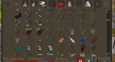 OSRS Account lvl 124 total 2104