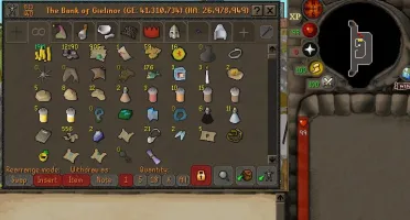 OSRS Account lvl 124 total 2104