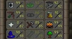 OSRS Account lvl 124 total 2104