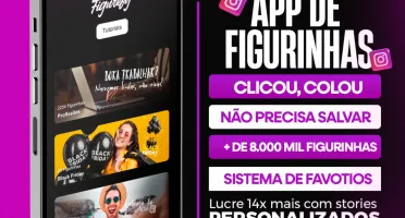 Aplicativo de Figurinhas para Stories do Instagram - 1 Ano!