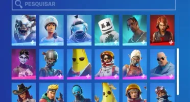 CONTA FORTNITE +50 SKINS