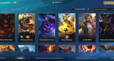 Conta league of Legends & Wild Rift ( combo )