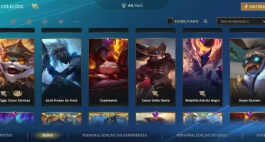 Conta league of Legends & Wild Rift ( combo )