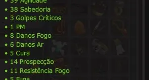 Conjunto do Tengu Gelifox - Helioboros