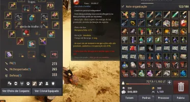 CONTA MAGO LVL 63 POT, PEGASUS FULL SKILL
