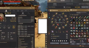 CONTA MAGO LVL 63 POT, PEGASUS FULL SKILL