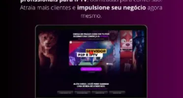 Landing Pages para Sites de IPTV + Elementor