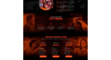 Landing Pages para Sites de IPTV + Elementor