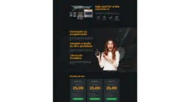Landing Pages para Sites de IPTV + Elementor