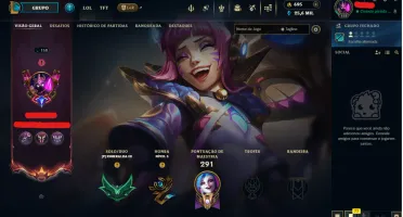 Conta Ex Mestre; 1740 Skins Com 4615 Cromas