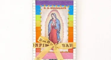 Mini Santinha N. S. de Guadalupe