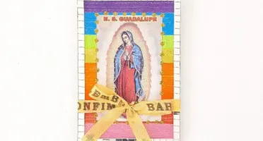 Mini Santinha N. S. de Guadalupe