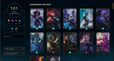 Conta (LVL 207,101 SKINS, MD10 Não finalizada) Prata 4