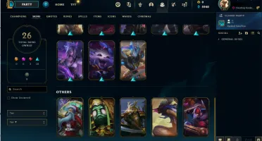 Conta League Of Legends Diamond 4 + Passe Tinta Sombria