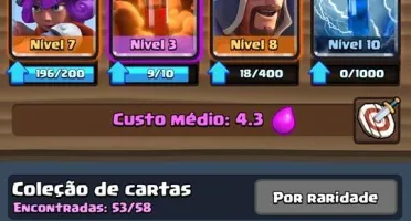 Conta Clash Royale nv10