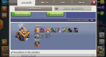Vendo CV13, conta Clash of Clans. Urgente