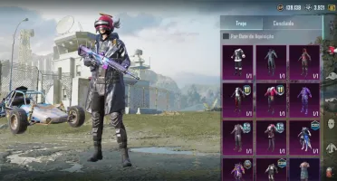 Conta pubg mobile level 62, 3 anos de jogo e muitas skins
