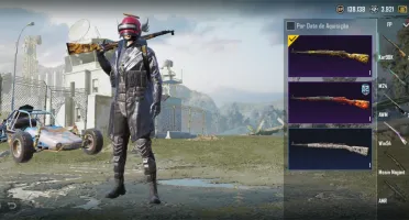 Conta pubg mobile level 62, 3 anos de jogo e muitas skins