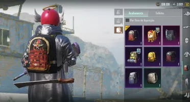 Conta pubg mobile level 62, 3 anos de jogo e muitas skins