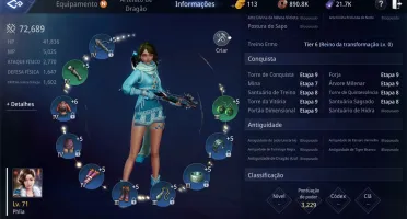 Conta lvl 71 - [SA2] SA65