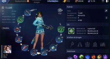 Conta lvl 71 - [SA2] SA65