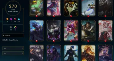 League of Legends conta nvl 700, 270skins, all champs