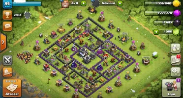 Conta cv9 1100 Gemas + Clash Royale lvl 8 com 3 lendarias