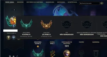 Conta Platina 2 com 47 Champs e 38 Skins ( MAIN ADC )