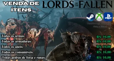 Lords of the Fallen :Venda de Itens Playstation, Xbox e PC