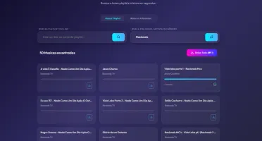 🎵 MusicCloud: Baixar Playlists YouTube MP3 + Busca Gênero