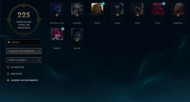 Conta platina 2 Borda de diamante Quase todos Champs