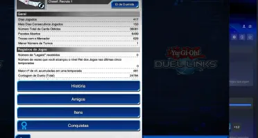 Conta YUGI-OH Duel Links BARATO!!