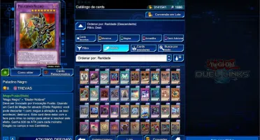 Conta YUGI-OH Duel Links BARATO!!