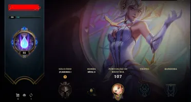 CONTA LOL - LUX ELEMENTALISTA