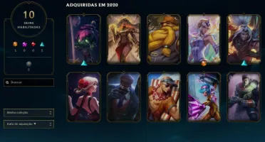 CONTA LOL - LUX ELEMENTALISTA
