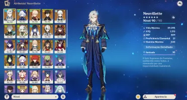Gi Ar58-Neuvillette+Bis-Arlecchino+Bis-Furina-Kazuha+Zongli+