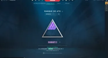 Conta Valorant Diamante 3 com skins