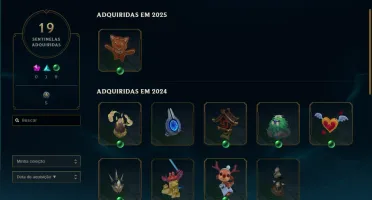 Conta LoL lv 320 2 Skins Ultimate