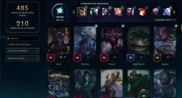 Conta LoL lv 320 2 Skins Ultimate