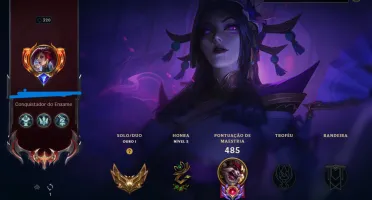 Conta LoL lv 320 2 Skins Ultimate