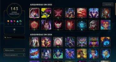 Conta LoL lv 320 2 Skins Ultimate