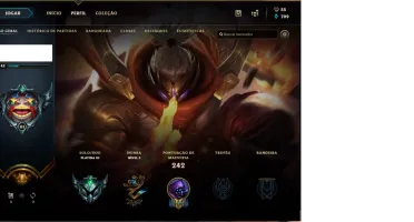 conta lol plat 3