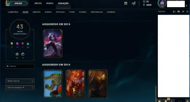 conta lol plat 3