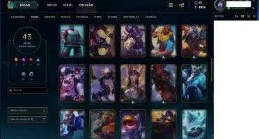 conta lol plat 3